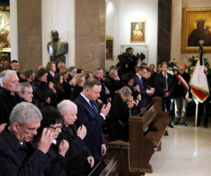 Pożegnanie marszałka seniora Kornela Morawieckiego