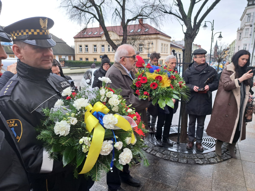 Rocznica wybuchu wojny w Ukrainie - uroczystości w Tarnowie