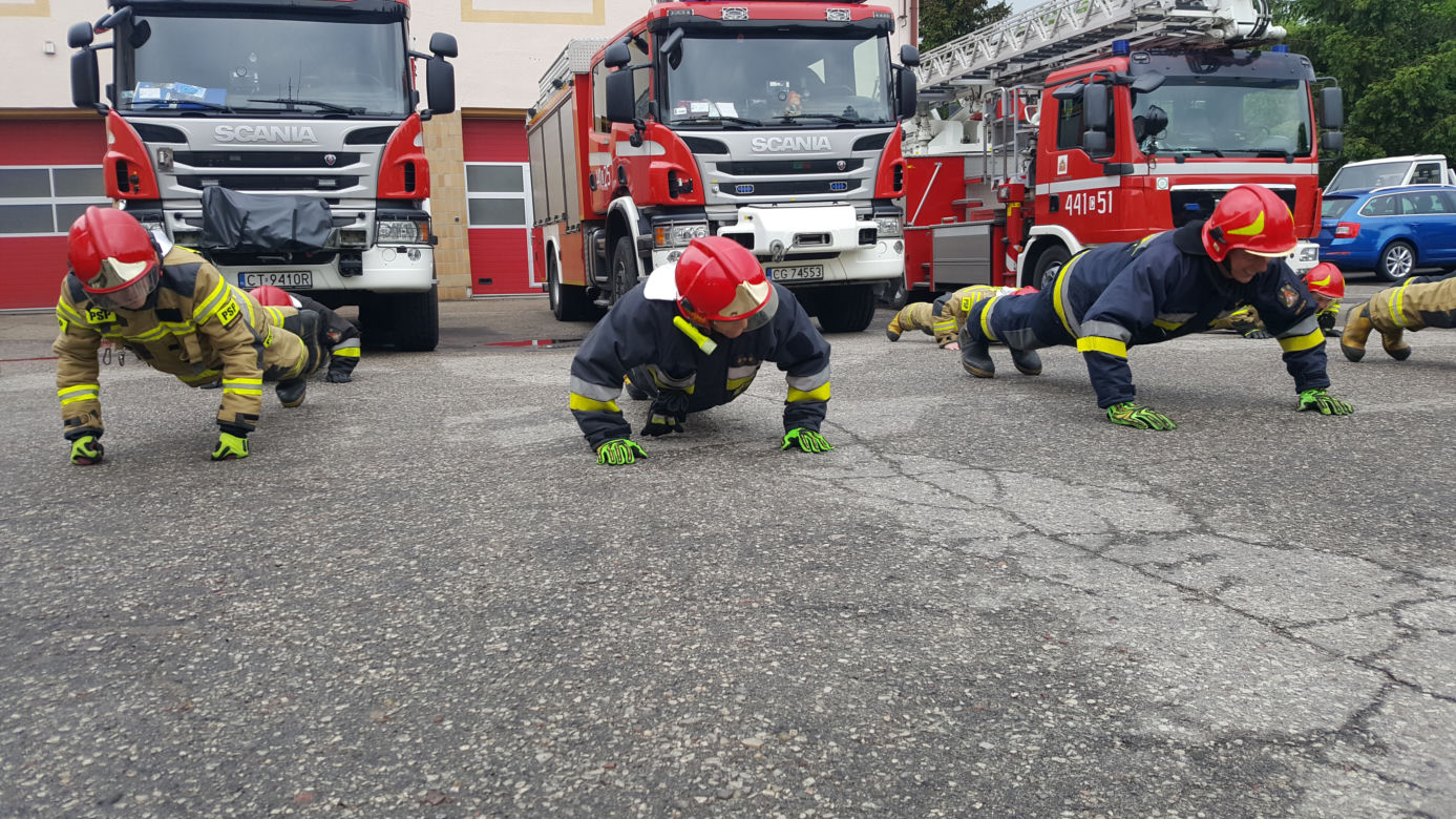 Gaszyn Challenge strażaków z Grudziądza