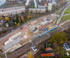 Retknia, budowa tunelu dużych prędkości