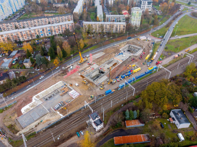 Retknia, budowa tunelu dużych prędkości