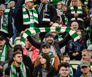 Lechia Gdańsk - Piast Gliwice: Zdjęcia kibiców z meczu 29. kolejki PKO BP Ekstraklasy