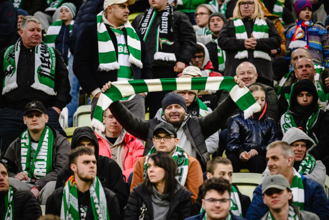 Lechia Gdańsk - Piast Gliwice: Zdjęcia kibiców z meczu 29. kolejki PKO BP Ekstraklasy
