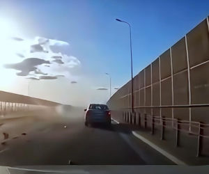 Tragiczny wypadek w Łomiankach. Nagranie ze zderzenia mrozi krew w żyłach