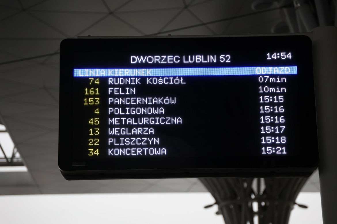 Dworzec metropolitalny w Lublinie obchodzi pierwsze urodziny