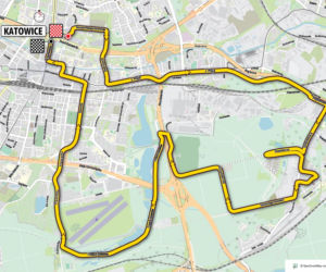 Trasa 6. etapu Tour de Pologne 2021