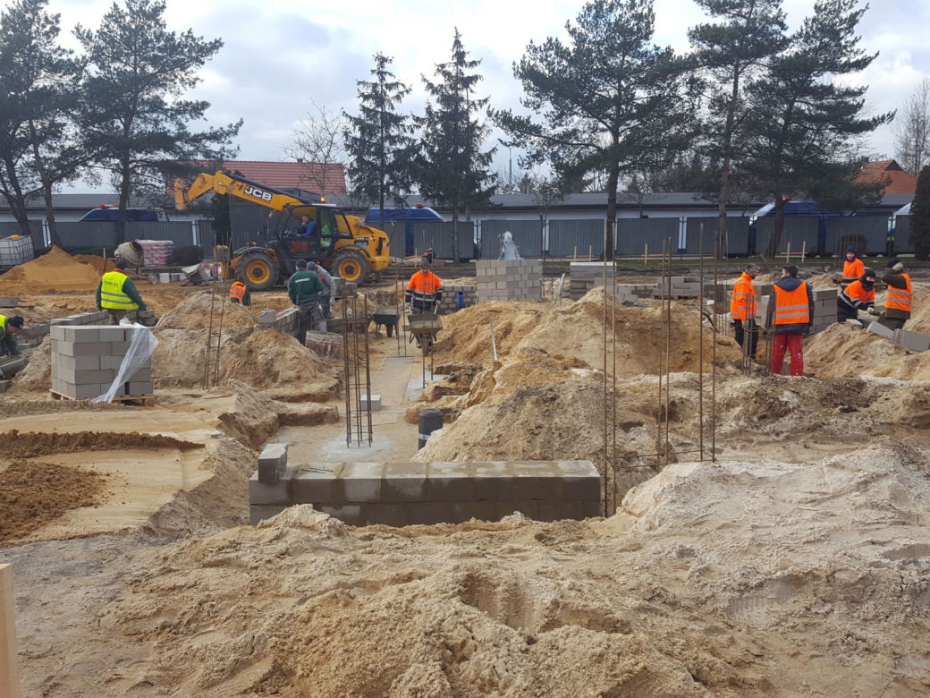 MPWiK stawia nowy budynek. Nie biurowiec, a sanitarno-szatniowy dla pracowników wodociągów
