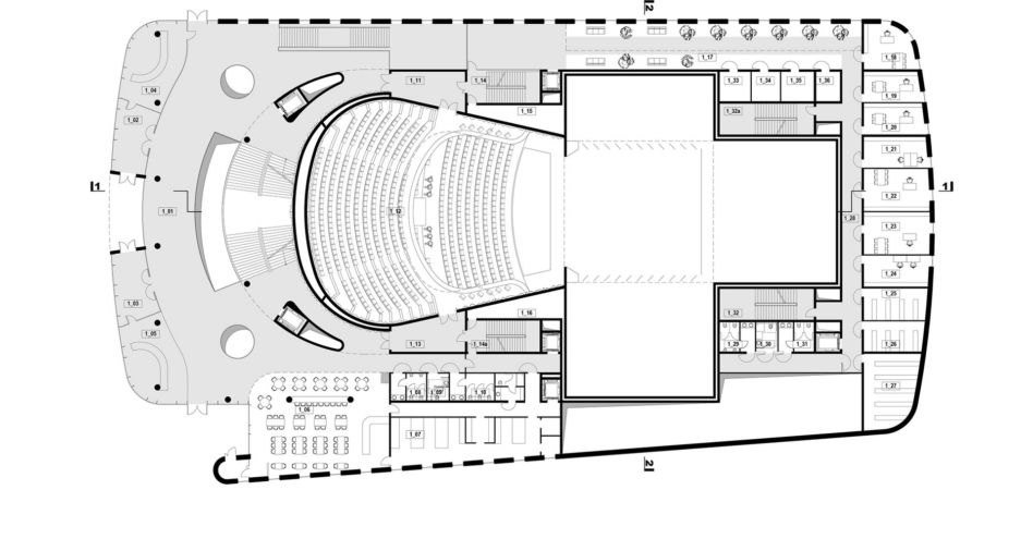 Teatr Muzyczny w Poznaniu według pracowni ARPA i SKI Studio