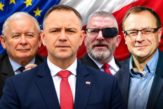 Kaczyński mówił o procedurze wyjścia z UE. Tusk ostrzega przed polexitem