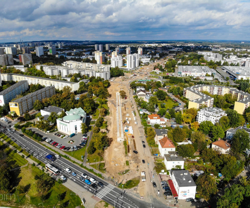Podczas budowy trasy tramwajowej na Naramowice odkryto składowisko odpadów