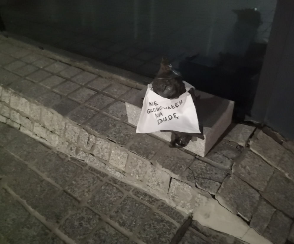 Krasnale mówią NIE! Andrzejowi Dudzie. Niezwykły happening
