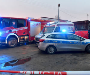 Nożownik z Brzezin z zarzutami. Zginął mężczyzna, policjant został ranny