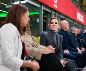 Marta Nawrocka na trybunach w Gdańsku. Emocjonalny wpis po zwycięstwie Polek