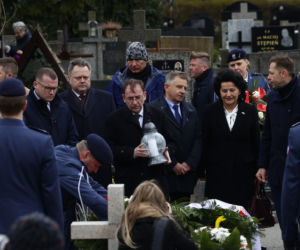 12. rocznica katastrofy smoleńskiej. Uroczystości na Powązkach Wojskowych