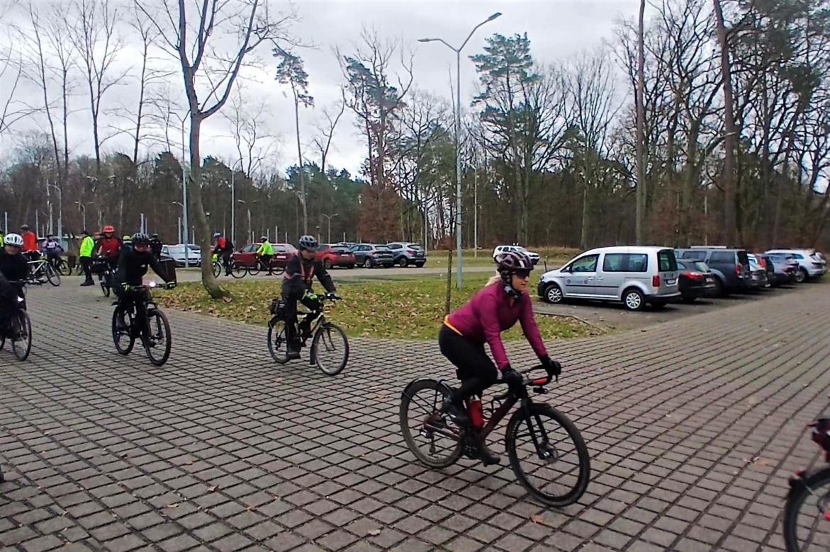 Szczecińscy rowerzyści powitali 2025 rok