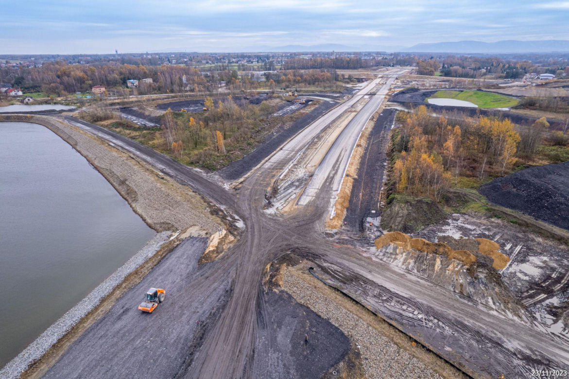 Budowa drogi ekspresowej S1 Oświęcim - Dankowice