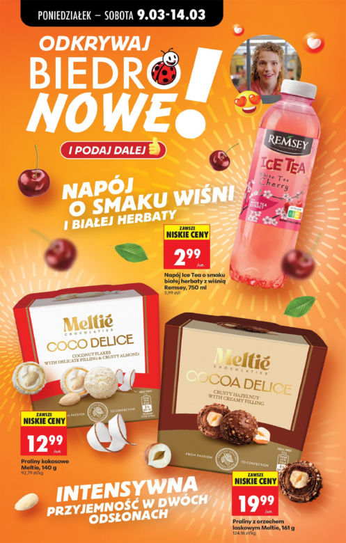 Biedronka - gazetka promocyjna 9.03.2026