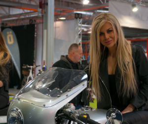 Hostessy na Warsaw Motorcycle Show