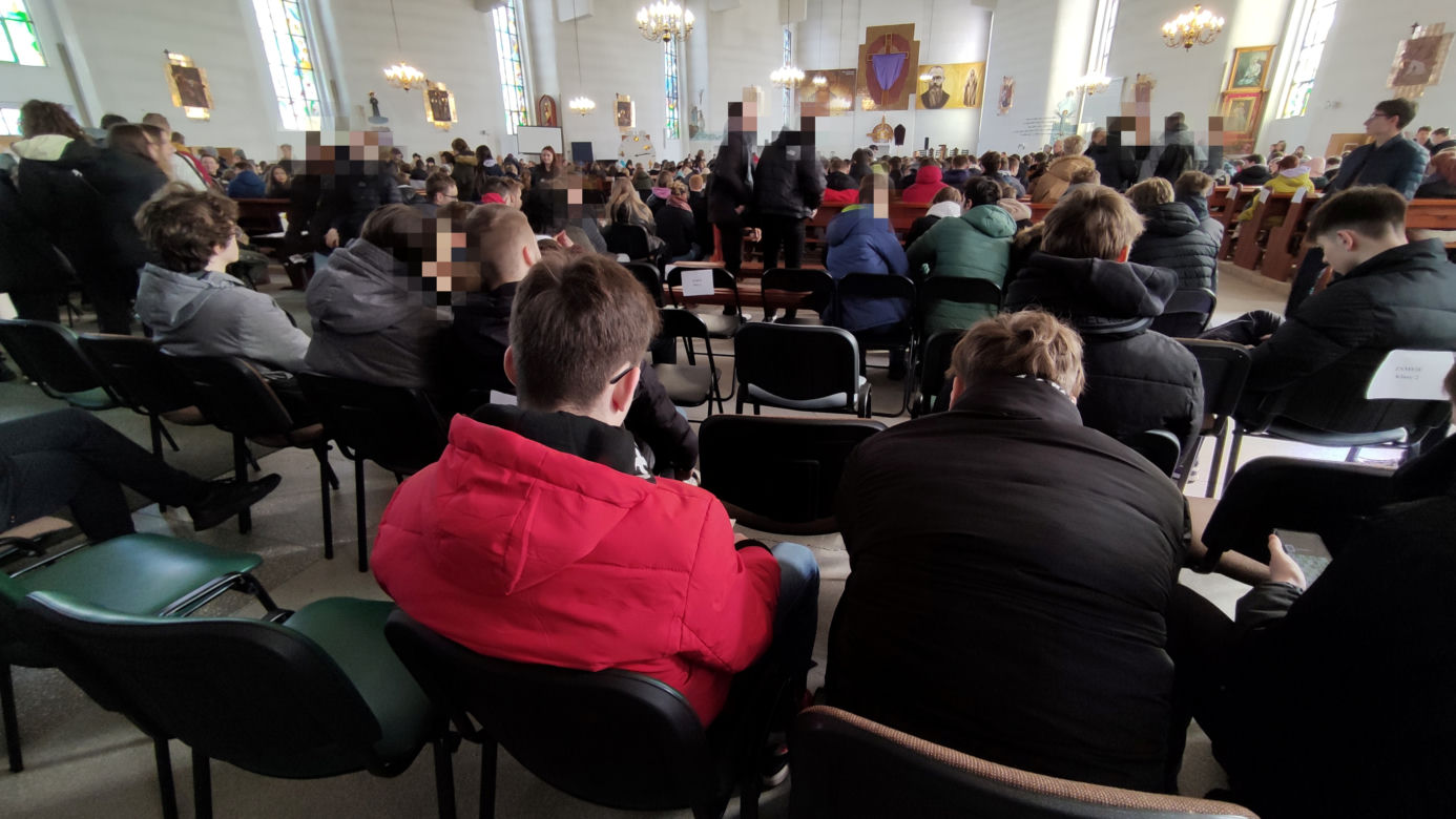Skandaliczne sceny podczas rekolekcji w Toruniu