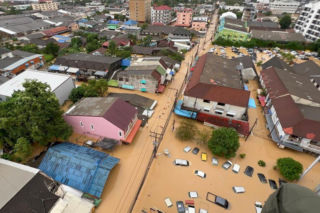 Dramatyczne powodzie w Tajlandii