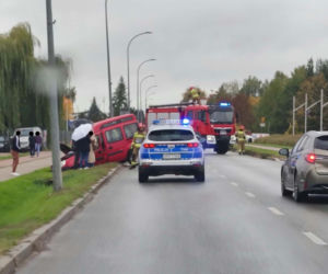 Wypadek przy Parku Wodnym w Siedlcach