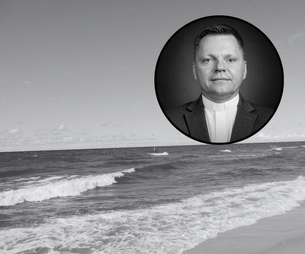 Tragedia nad Bałtykiem. Nie żyje 53-letni ksiądz. Ratownicy walczyli z żywiołem