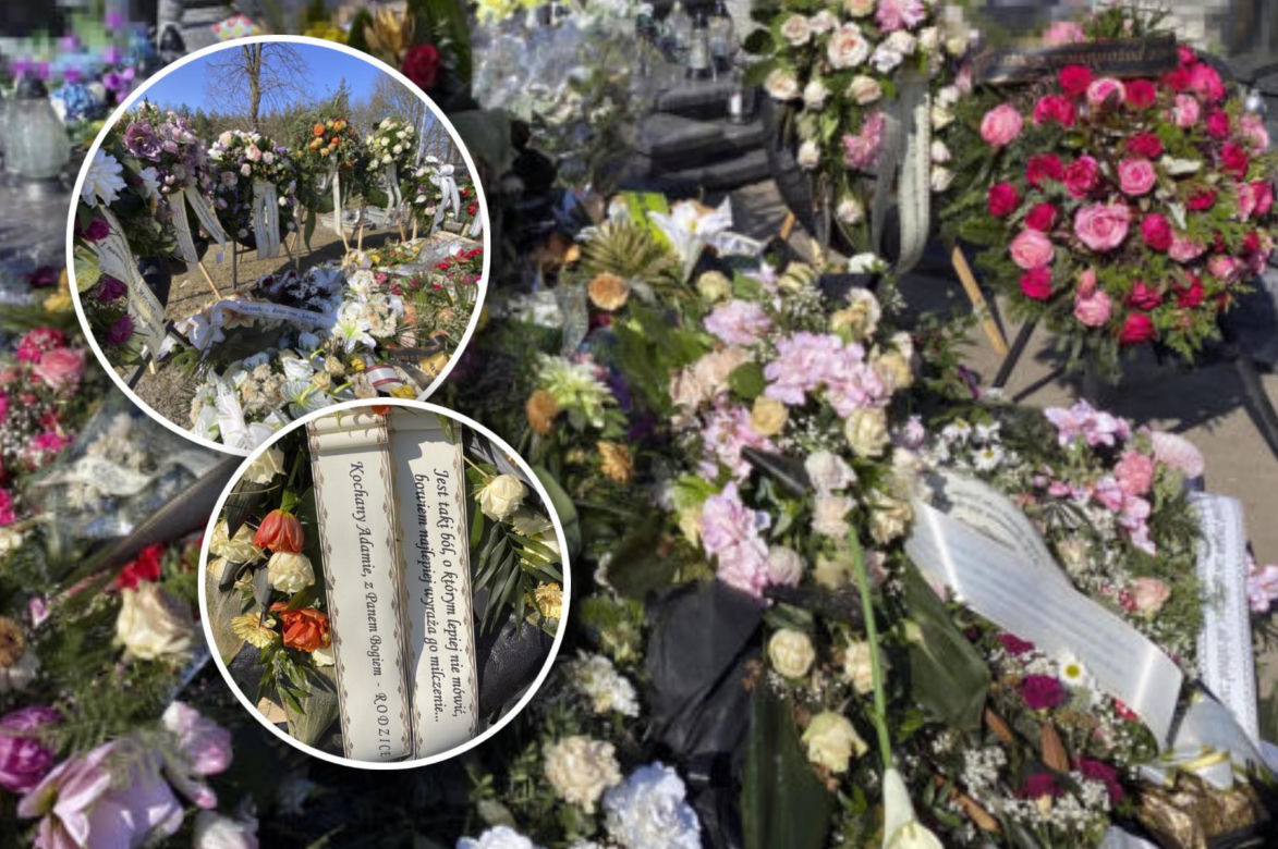 Kadłub pogrążony w żałobie. Groby ofiar 17‑latka toną w kwiatach