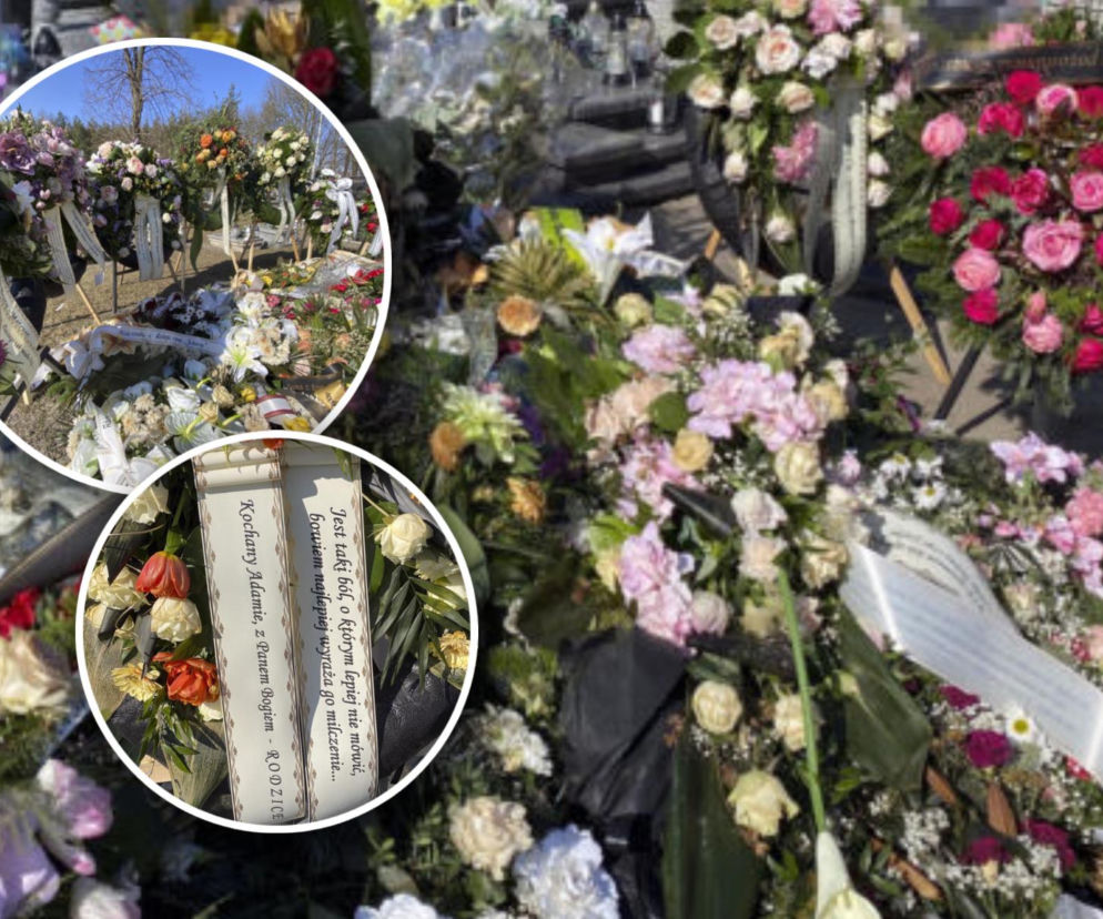 Kadłub pożegnał ofiary 17-letniego zabójcy. Na cmentarzu pojawił się wieniec z wymownym napisem