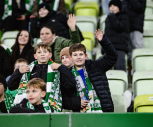 Lechia Gdańsk - Górnik Zabrze, zdjęcia kibiców i zawodników z meczu 18, kolejki PKO BP Ekstraklasy