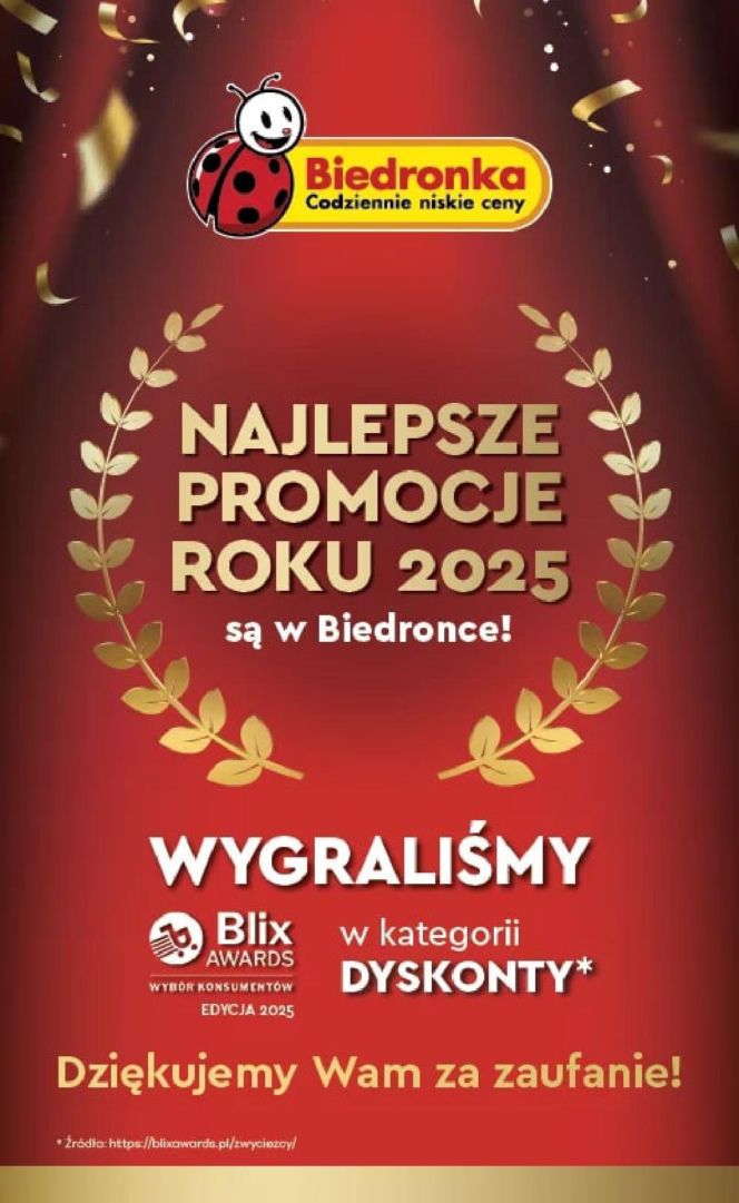 Biedronka - gazetka promocyjna 9.03.2026
