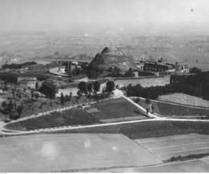 Panorama Krakowa 90 lat temu