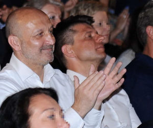 Ryszard Petru Kazimierz Marcinkiewicz premiera przygoda z ogrodnikiem teatr