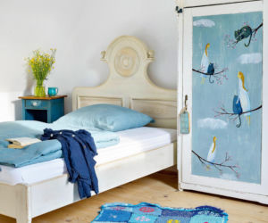 Wnętrze łemkowskiej chaty