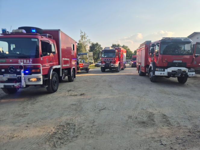 Wypadek w kopalni kruszywa. Zginął mężczyzna