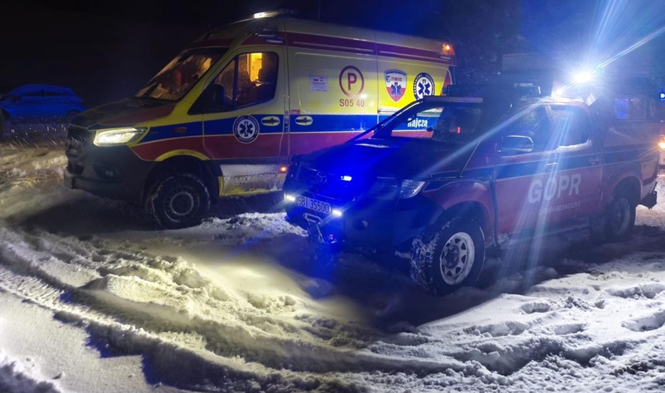 Tragedia w Nowy Rok. W Zwardoniu zmarł turysta