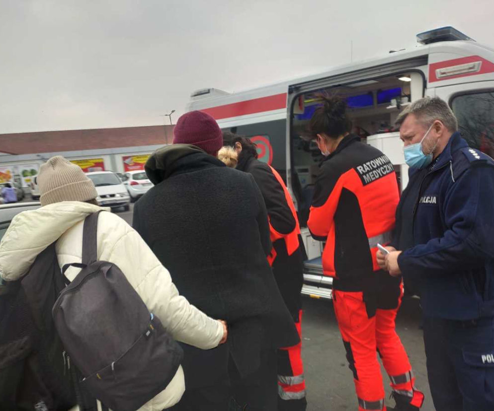 Uciekała przed wojną, nagle rozegrał się koszmar. Dramatyczna akcja policji