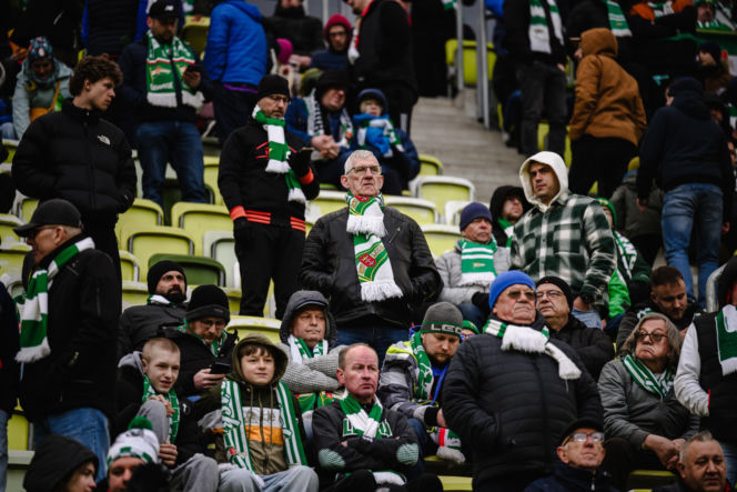 Lechia Gdańsk - Raków Częstochowa; Zdjęcia kibiców z meczu 30. kolejki PKO BP Ekstraklasy