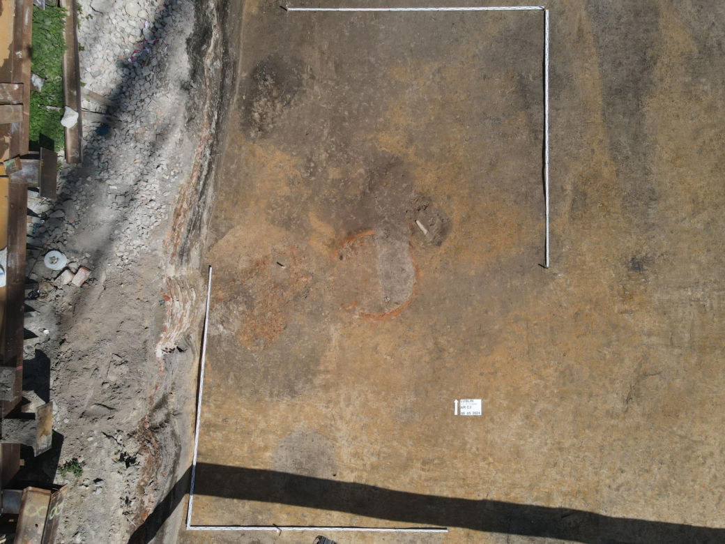 Odkrycie archeologiczne przy ul. Zielonej w Lublinie. Przed wiekami działał tu warsztat garncarski