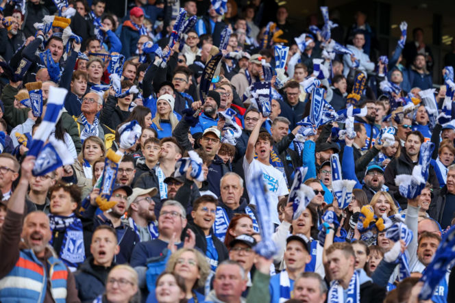 Lech Poznań - Legia Warszawa: Zdjęcia kibiców i zawodników z meczu 30. kolejki PKO BP Ekstraklasy