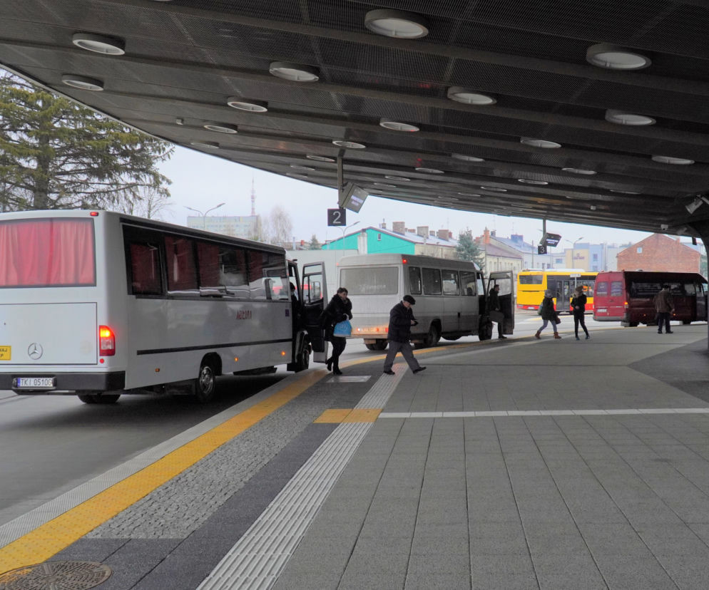 Dworzec autobusowy w Kielcach