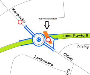 Trasa Uniwersytecka II. Nowe jezdnie i wiadukt