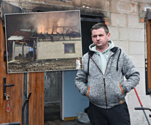 Dramat rodziny tuż przed świętami. Zbudowali dom na kredyt, ogień zabrał im wszystko