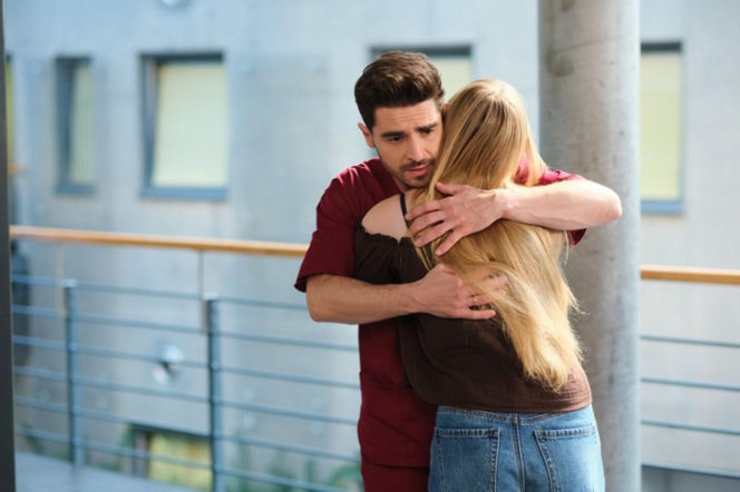 Pierwsza miłość odc. 4123. Kacper (Damian Kulec), Julka (Dąbrówka Kruk)