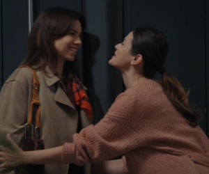 M jak miłość odc. 1919. Kasia (Paulina Lasota), Aneta (Ilona Janyst)