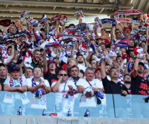 Górnik Zabrze - Ferencvaros: Zdjęcia kibiców z meczu 3. rundy eliminacji Ligi Europy
