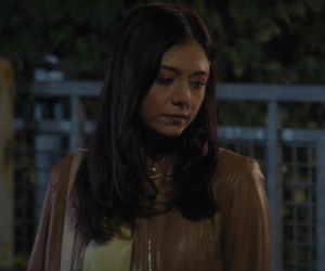 M jak miłość odc. 1913. Iza (Adriana Kalska), Szymek (Staś Szczypiński), Maja (Laura Jankowska)