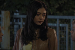 M jak miłość odc. 1913. Iza (Adriana Kalska), Szymek (Staś Szczypiński), Maja (Laura Jankowska)