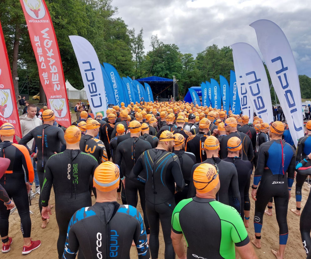 JBL Triathlon Sieraków relacja 2022