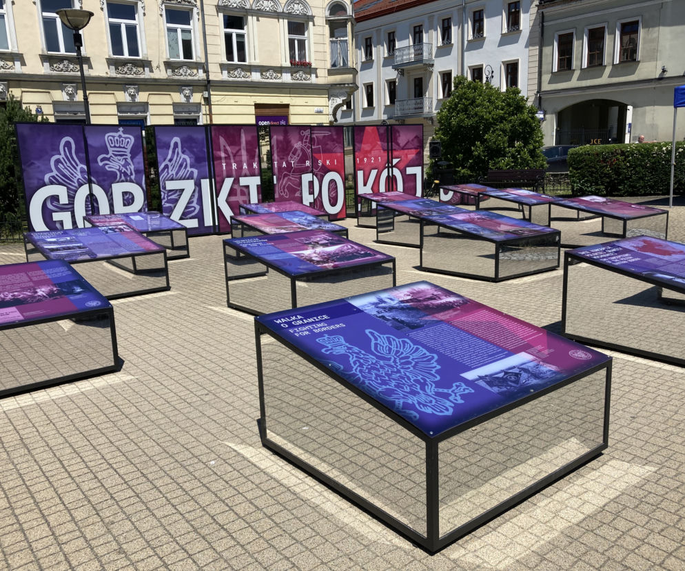 Wystawa na placu 3 maja w Nowym Sączu