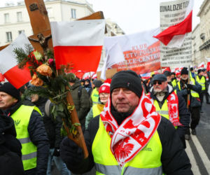 Protest rolników w Warszawie (9.01.2026)